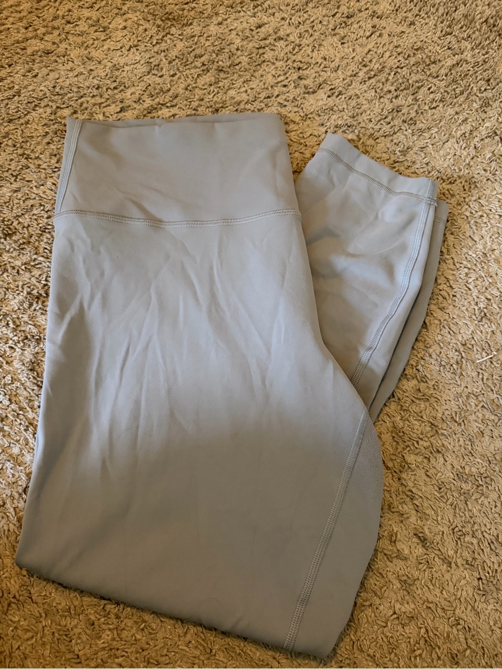 lululemon Grey Wunder Train Leggings Size 16